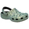 Classic Iridescent Geometric Classic Clog ”Green”