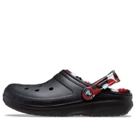 Classic Lined Clog ”Black & Red”