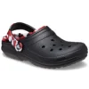 Classic Lined Clog ”Black & Red”