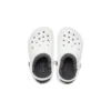 Classic Lined Clog ”White Grey”