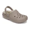 Classic Lined Clogs ”Mushroom Bone”