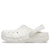Classic Lined Geometric Clogs ”White”
