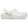 Classic Lined Geometric Clogs ”White”