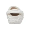 Classic Lined Geometric Clogs ”White”