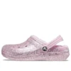 Classic Lined Glitter Clogs ”Pink”