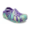 Classic Lined Marbled Clog ”Neon Purple Multi”
