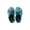 Classic Lined Marbled Clogs ”Blue Tie Dye”