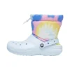 Classic Lined Neo Puff Boots ”Tie-Dye Mineral Blue”