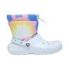 Classic Lined Neo Puff Boots ”Tie-Dye Mineral Blue”