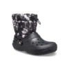 Classic Lined Neo Puff Tie-Dye Boots ”Black White”