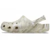 Classic Marbled Clog ”Bone & Multi”