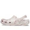 Classic Marbled Clogs ”White Pink”