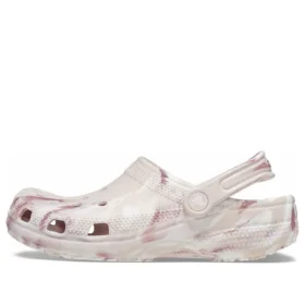 Classic Marbled Clogs ”White Pink”