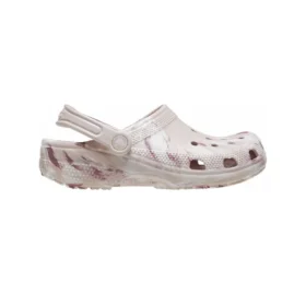 Classic Marbled Clogs ”White Pink”