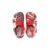 Classic Marbled Clogs ”White Red Grey”