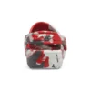 Classic Marbled Clogs ”White Red Grey”