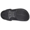Classic Metallic Crocskin Clogs ”Black”