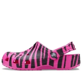 Classic Out of This World Clogs ”Electric Pink Black”