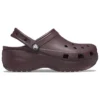 Classic Platform Clogs ”Dark Cherry”