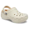 Classic Platform Lined Clog ”Bone”