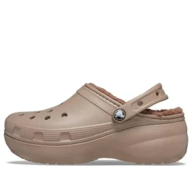 Classic Platform Lined Clogs ”Mushroom”