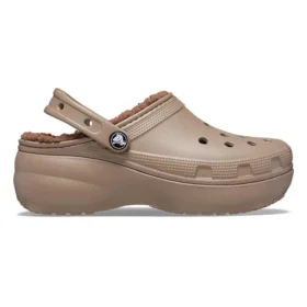 Classic Platform Lined Clogs ”Mushroom”
