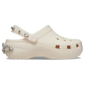 Classic Platform Tiara Clogs ”Beige”