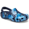 Classic Printed Camo Clogs ”Blue Navy”