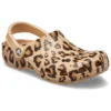 Classic Printed Clog ”Leopard Gold”