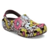 Classic Retro Floral Clogs ”Gulrosa”