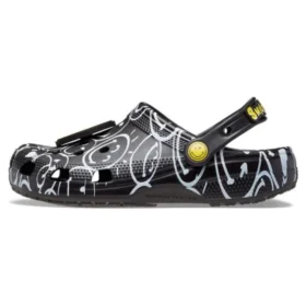 Classic Smiley World Clogs ”Black White”