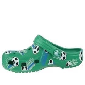 Classic Sports Ball Clogs ”Green White”