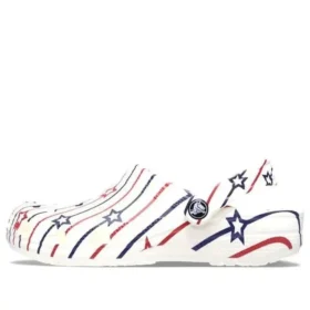 Classic Stars and Stripe Clog ”White Multi”