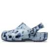 Classic Tie-Dye Mania Clogs ”Marble Bue”