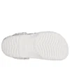 Classic Warped Logo Clogs ”White Black”