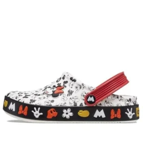 Classic x Mickey Mouse Clogs ”White Red Black”