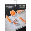 Clemson Univ 5-pack Jibbitz-berlocker