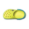 Crocband Clogs med rund tå ”Yellow Blue”