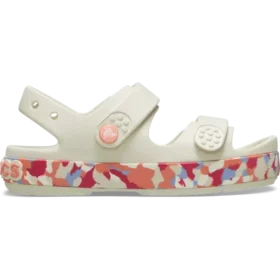 Crocband™ Cruiser Glow Confetti-bandsandal för barn.