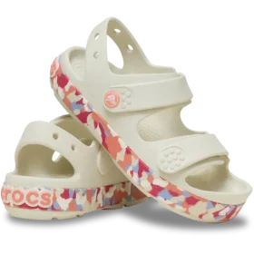Crocband™ Cruiser Glow Confetti-bandsandal för barn.