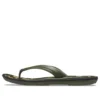 Crocband-flipflops med tryck ”Grön”