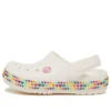 Crocband Gem Band-Clogs ”White Multi”