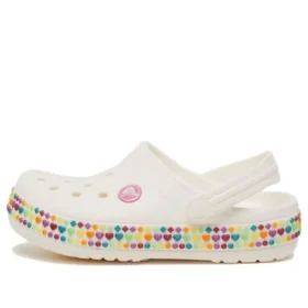 Crocband Gem Band-Clogs ”White Multi”