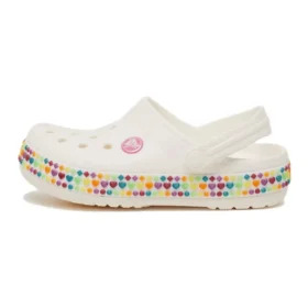Crocband Gem Band-Clogs ”White Multi”