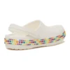 Crocband Gem Band-Clogs ”White Multi”