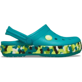 Crocband Glow Confetti Band-Clog för småbarn