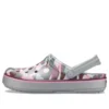 Crocband Graphic III Clogs ”Grey Pink”