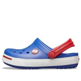 Crocband II Clogs ”Blue White Red”