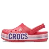 Crocband Logo Stripe Clogs ”Rödvit”