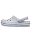 Crocband Lätta, slitstarka unisex-sandaler i grått